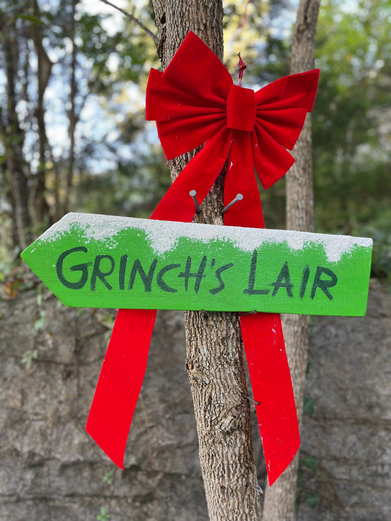 Holiday Directional Signs