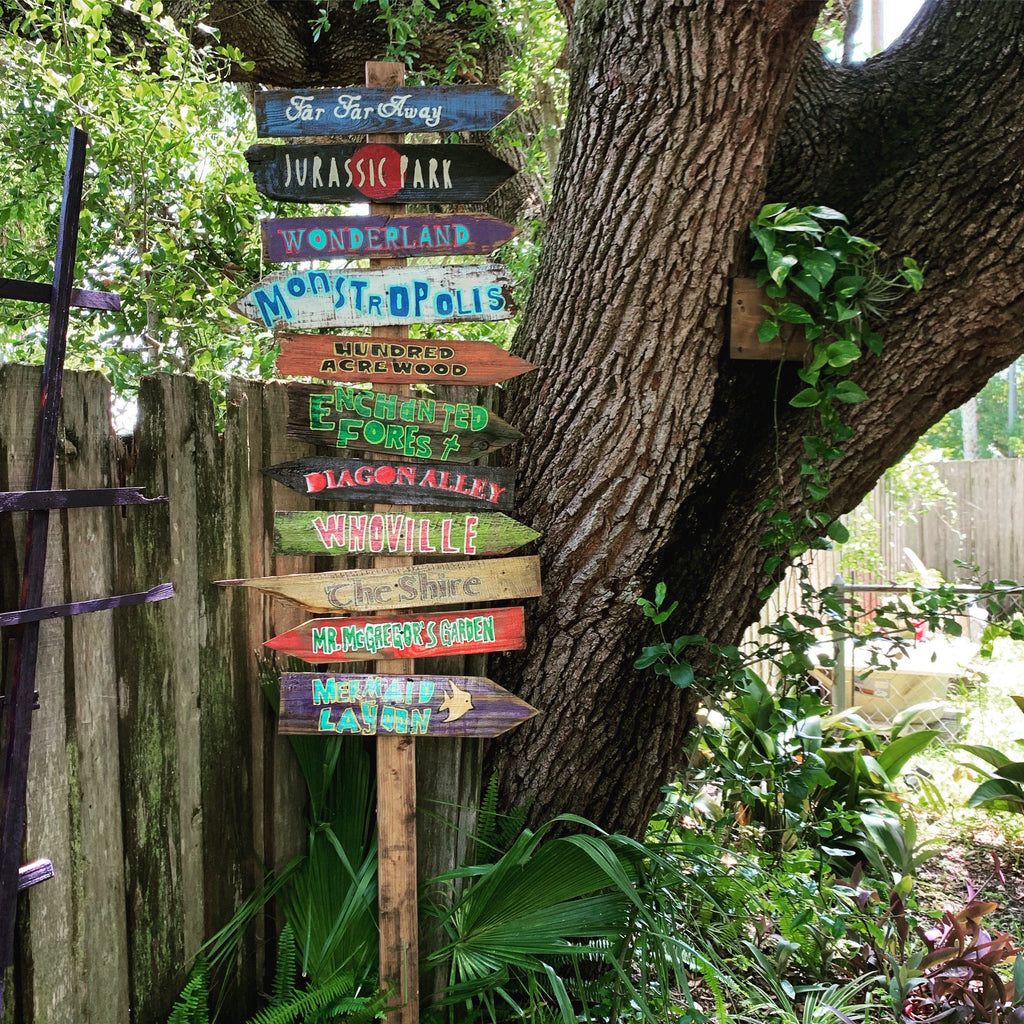 Fantasy Directional Signs